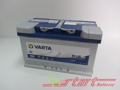 Varta Start&Stop EFB N80 12V 80Ah 780A L4A